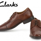 Clarks 其乐 男士舒适真皮牛津鞋 Prime会员免费直邮到手￥320