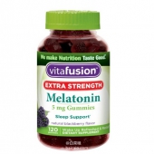 辅助睡眠，Vitafusion 褪黑素软糖 120粒 Prime会员凑单免费直邮到手￥85