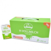德国进口！Donauwoerth 德瑞星 全脂牛奶 250ml*8盒