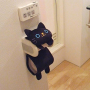明邦  萌宠小猫 卫生间卷纸架