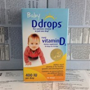 Ddrops婴儿维生素D3滴剂400IU 90滴