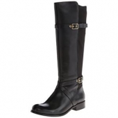 Cole Haan 可汗 Dorian 女士长筒皮靴，5.5 B(M) US