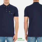 Lyle & Scott 苏格兰金鹰 男士纯棉POLO衫  £27（£30 额外9折）凑单免费直邮到手￥235