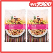 ICA 45%混合水果燕麦片 750g*2袋*2件