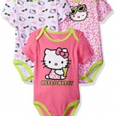 Hello Kitty 凯蒂猫 粉色 连体衣套装