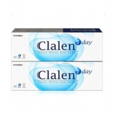 茵洛Clalen 1day日抛隐形眼镜30片装*2盒