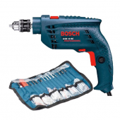 博世（BOSCH） GSB 10RE set冲击钻套装 含100件附件