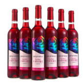 GreatWall长城 玫瑰红葡萄酒 750ml*6瓶