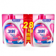 卫新洗衣液 索菲亚玫瑰两连袋2.8kg *2件