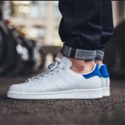 Adidas 阿迪达斯 Stan Smith 大童款经典运动鞋 蓝尾