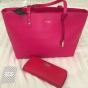 FURLA 芙拉 Daisy Saffiano 女士真皮手提包 多色