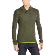 限L码 阿玛尼 Armani Exchange 男青果领羊毛针织衫
