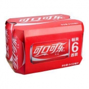 限华东：【京东超市】可口可乐330mlX6听装