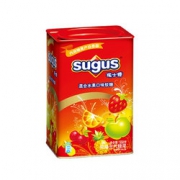 sugus 瑞士糖 混合水果味 550g 罐装 17.45元（39.9元，2件5折+用券）