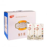 限地区：三剑客 钻石包 纯牛奶 180g*12盒礼品装
