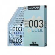 冈本（Okamoto）  003冰炫超薄安全套 10只装 *4件