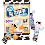 限地区：阿尔卑斯 精选特浓8.8牛奶硬糖棒棒糖乳酸牛奶味(20支装)120g