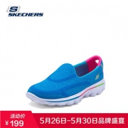 斯凯奇 skechers GO Walk 2 儿童健步鞋 一脚蹬款式 适合4-12岁