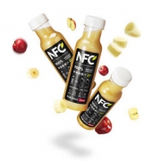 夏日果汁# 农夫山泉 100%NFC苹果香蕉汁300ml*24瓶
