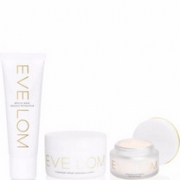 价值£135，EVE LOM BEST SELLERS 3件套装（卸妆膏100ml+亮采紧致乳霜50ml+修复面膜15ml） £70.4（£88 额外8折）