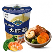 和厨 方便面北海道大虾面FD冻干非油炸面杯装62g *2件