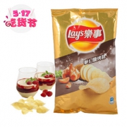 LAY'S 乐事 盐烤蒜味薯片 97g/袋*2件 进口乐事