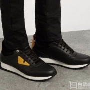 意大利产，Fendi 芬迪 小怪兽 男士运动休闲鞋 $493 免费直邮