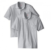 HANES 恒适 Jersey Pocket 男士短袖POLO两件套