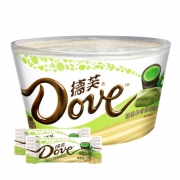 Dove 德芙 抹茶曲奇白巧克力 234克/碗