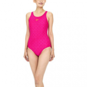 SPEEDO 速比涛 Monogram Allover 女款连体泳衣    139元包邮（169-30）