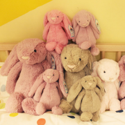 Jellycat   害羞系列经典款 邦尼兔公仔 L号 36cm