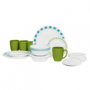 Corelle 康宁餐具 South Beach 餐具20件套 轻质耐热