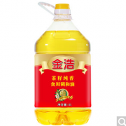 好价可入：金浩 茶籽纯香食用调和油 非转基因  4L