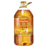 金龙鱼 食用油压榨一级特香花生油4L