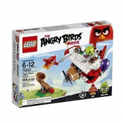 乐高（LEGO）  75822 愤怒的小鸟系列 小猪的飞机偷袭