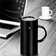 Stelton 935 啄木鸟保温水壶 黑色 亮面 0.5L