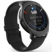 ticwatch 2 W12016 悦动系列 智能手表（黑硅胶） 内置GPS 可3G通讯