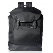 FRED PERRY 男士双肩背包 黑色