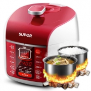 苏泊尔（SUPOR） CYSB50FC518-100 5L 电压力锅 一锅双胆