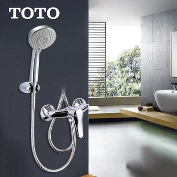 TOTO  DM313R 淋浴花洒组合龙头 +DM706CMFR 手持花洒