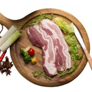 娱大厨 加拿大原装进口五花肉条 350g/盒 富硒生态猪肉
