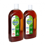 Dettol滴露 消毒液1.15L*2瓶+滴露沐浴露125g