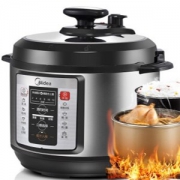 Midea 美的 WQC50A1P 家用电压力锅 5L（一锅双胆、预约） +凑单品