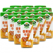 限湖北 湖南：爱氏晨曦 Arla 香蕉味风味牛奶200ml*20