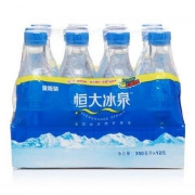 限地区：恒大冰泉 长白山天然矿泉水350ml*12 量贩装饮用水