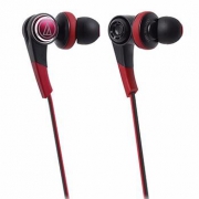 ATH铁三角耳机 CKS770音乐降噪立体耳机 红色