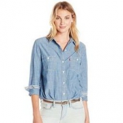 Levi's李维斯 Workwear Boyfriend女款牛仔上衣