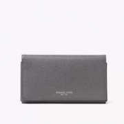 白菜！Michael Michael Kors 男士Harrison真皮长款钱包 新低$28.32（$35.4 额外8折）