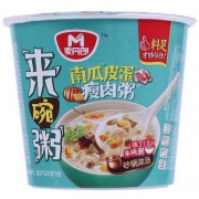 麦丹郎 南瓜皮蛋瘦肉粥 方便速食 43g 碗装