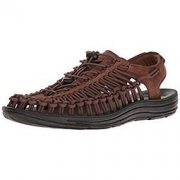 KEEN UNEEK LEATHER 男款溯溪凉鞋